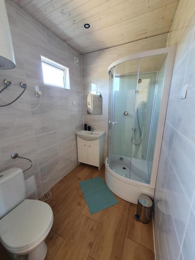Diamenty Baltyku Domki Wakacyjne Balia Z Jacuzzi Mielenko Ngoại thất bức ảnh