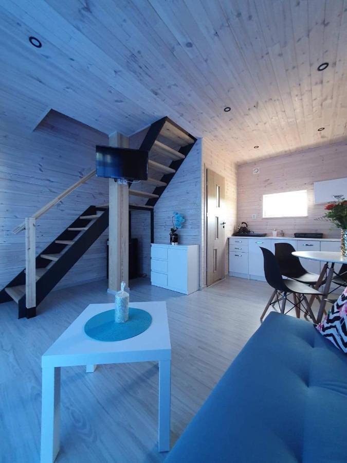 Diamenty Baltyku Domki Wakacyjne Balia Z Jacuzzi Mielenko Ngoại thất bức ảnh